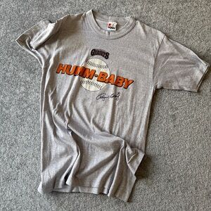 Vintage San Francisco Giants HUMM BABY Roger Craig MLB 80's Signal Tee Medium